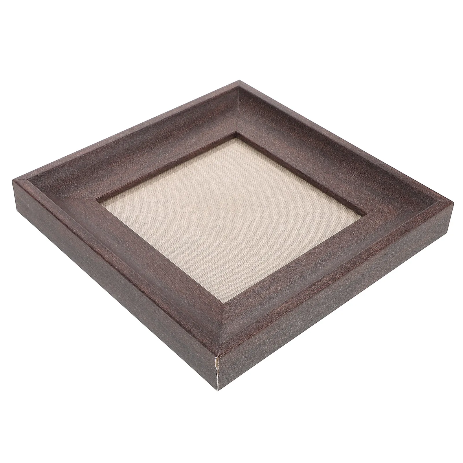 Vintage Wood Grain Nail Art Display Frame Wooden Nail Color Sample Board for Press on Nails Photo Background Salon Home Use