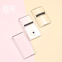 RISI Eyelash Display Crystal Table Professional Crystal Glass Adhesive Glue Palette Eyelash Extensions