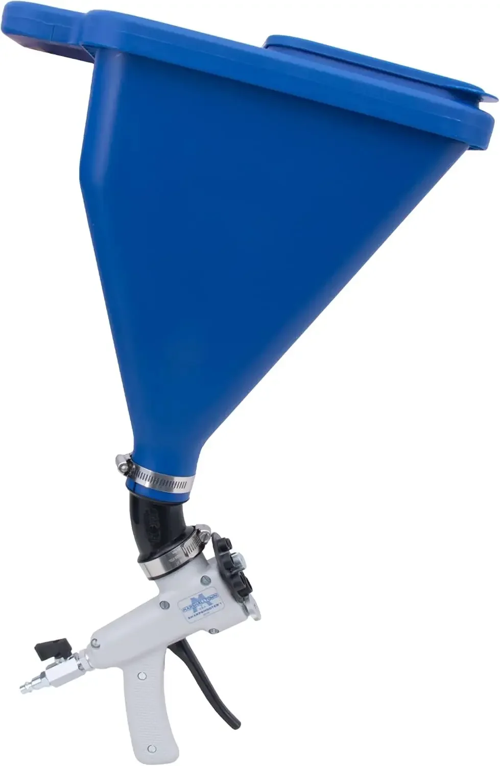 MARSHALLTOWN SharpShooter® I - 2 Gallon Hopper - 45 Degree Angle Adapter Included - Built in Air Control Valve