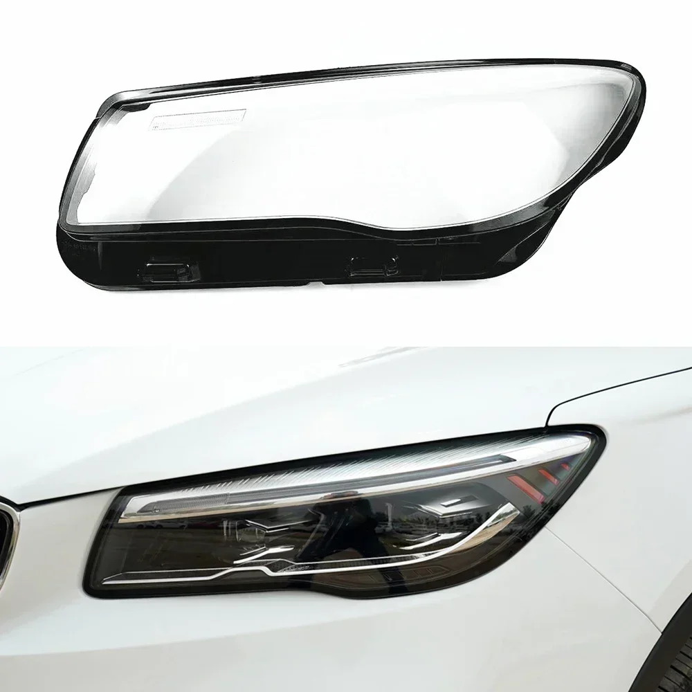 For Geely Emgrand S Front Headlight Cover Transparent Shade Lamp Headlamp Shell Plexiglass Replace Original Lampshade 2021