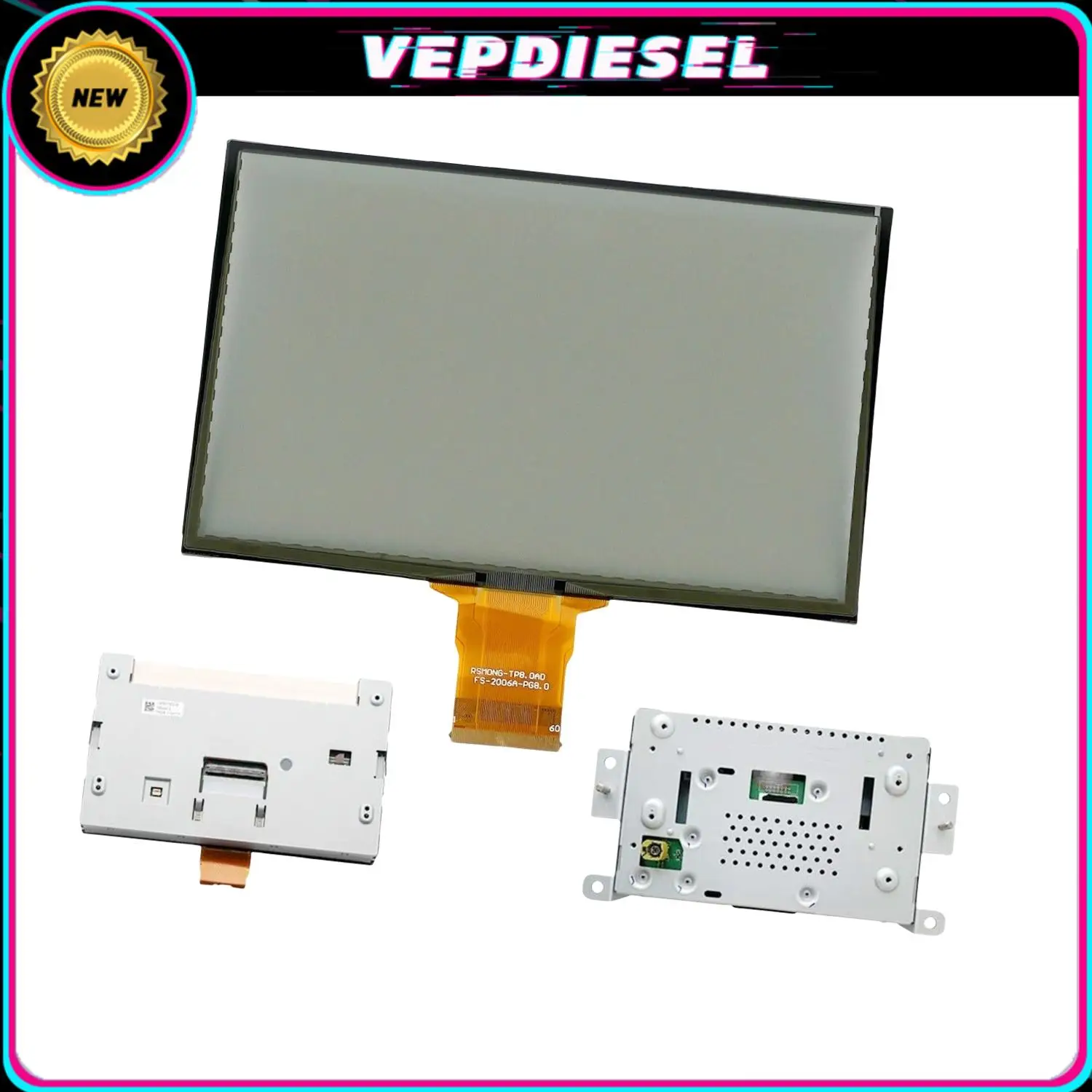 

8 Inch LQ080Y5DZ05 SYNC 3 Radio LCD Monitor Touch Screen Digitizer FOR Ford F-250 Super Duty 2013-2018 Car Accessories