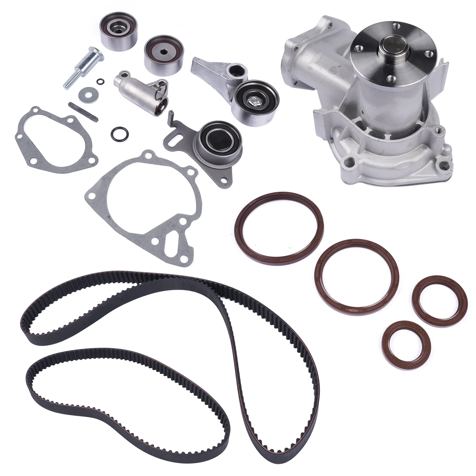 AP01 Kit cinghia distribuzione pompa acqua per Mitsubishi Shogun Pajero L200 2.5 DI-D 1300A045