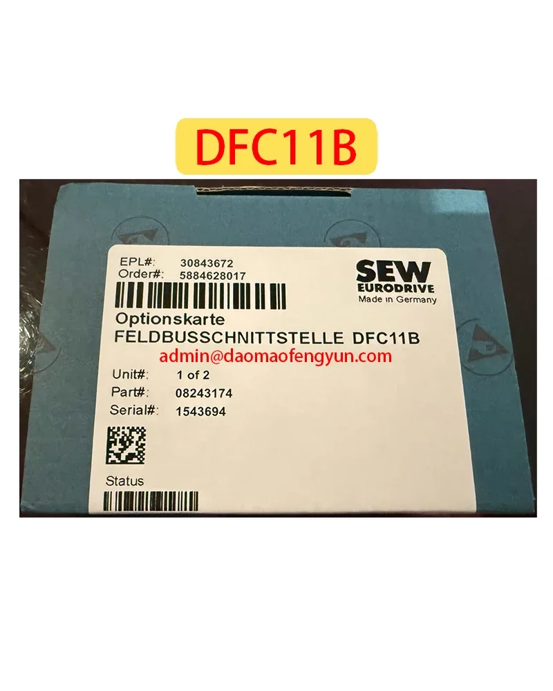 

DFC11B Brand New Inverter Canopen Communication Adapter Module 08243174，Fast shipping