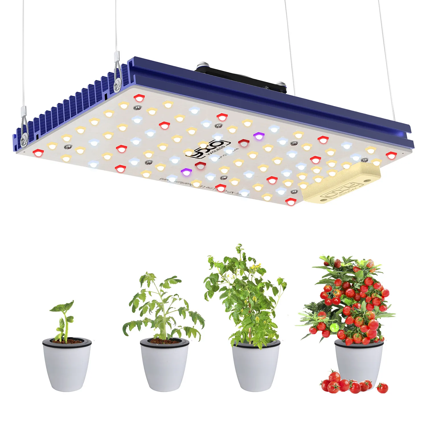YXO 180W QB288 Board LED Grow Light Full Spectrum Original XP-G3 IP65 Waterproof Quantum Plant Grow Lamp Light Kit