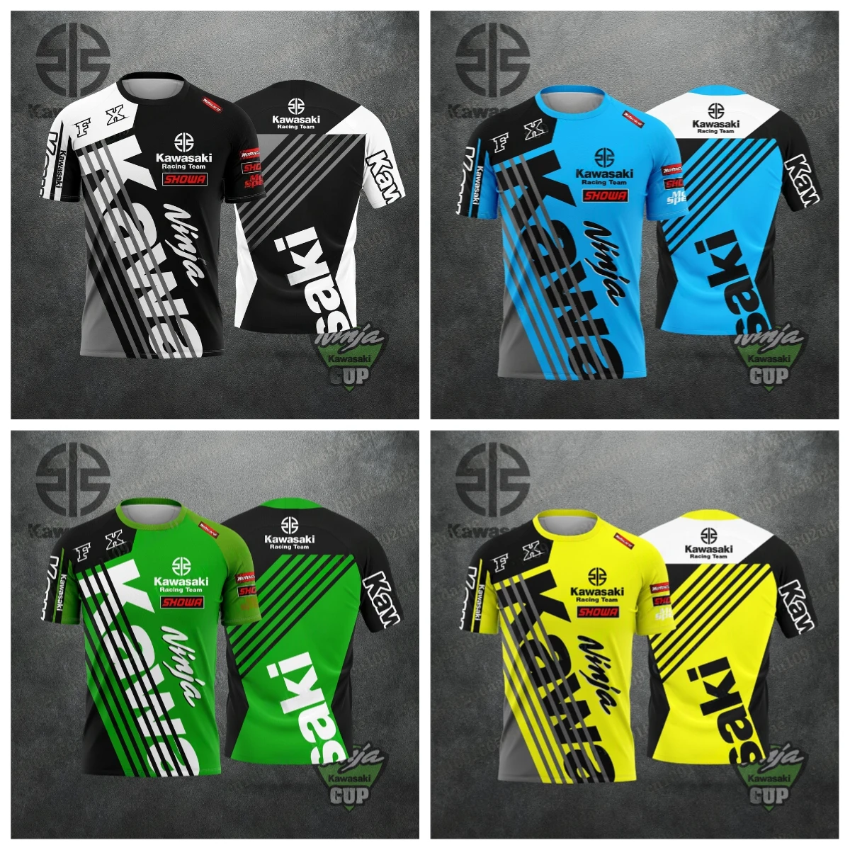 

Kawasaki Motorcycle Men T-shirts New Kawasaki T Shirt Summer Riding Tshirt Sunscreen Fast Drying Sweat Absorbing Men Tees 2025