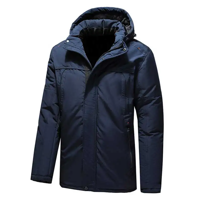 

Winter Parka Men Thick Warm Waterproof Parka Men High Quality Windproof Hooded Cotton Jacket Men Fashion Casual Cargo Parka Male