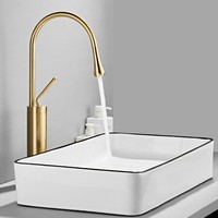 Kitchen brass Faucet Pull Out Stream Sprayer Deck Mounted Matte Black Mixer Tap 360 Degree Rotation  Kitchen Sink Hot Cold Taps