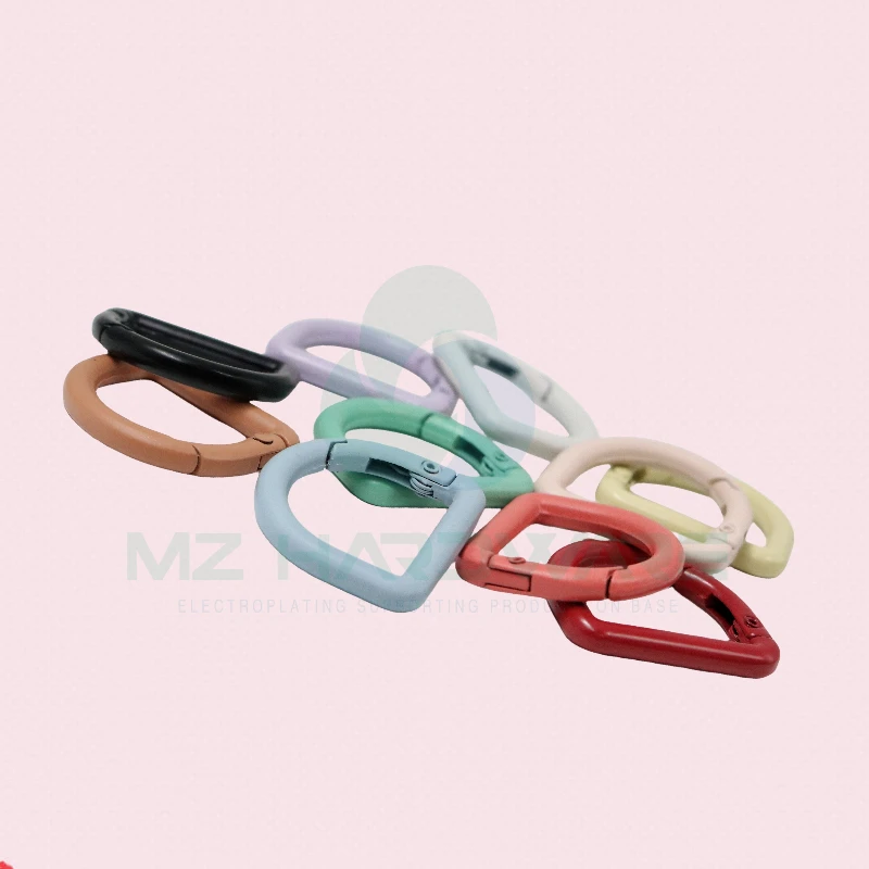 

10 цветов, 20 мм, металлическое D-образное кольцо, пружинная застежка, открывающаяся кожаная сумка, ремень для сумки, пряжка для ремня рюкзака, застежка, петли для ремня