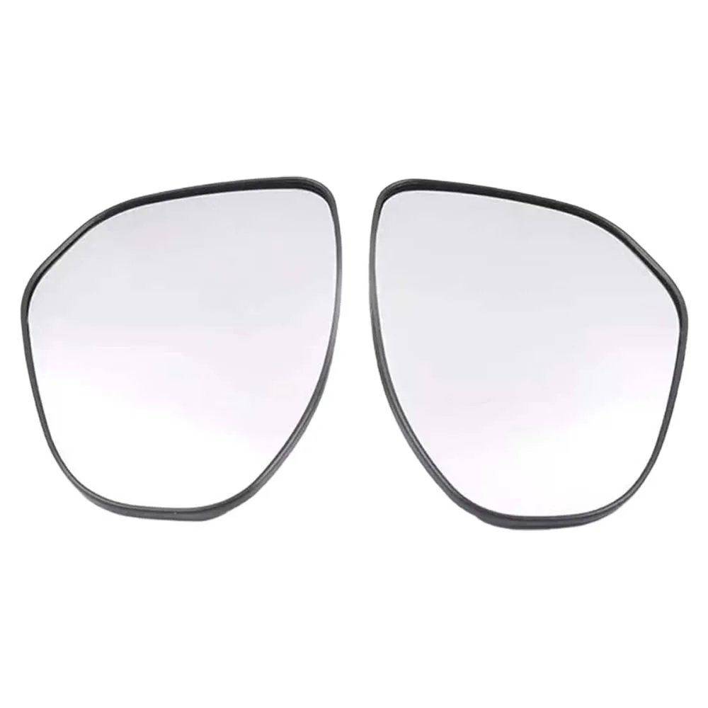 سيارة زاوية واسعة ساخنة مرآة الرؤية الخلفية عدسة لمازدا 2 2007 2008 2009 2010 2011 2012 2013 2014 اكسسوارات السيارات معكوسة الزجاج #4