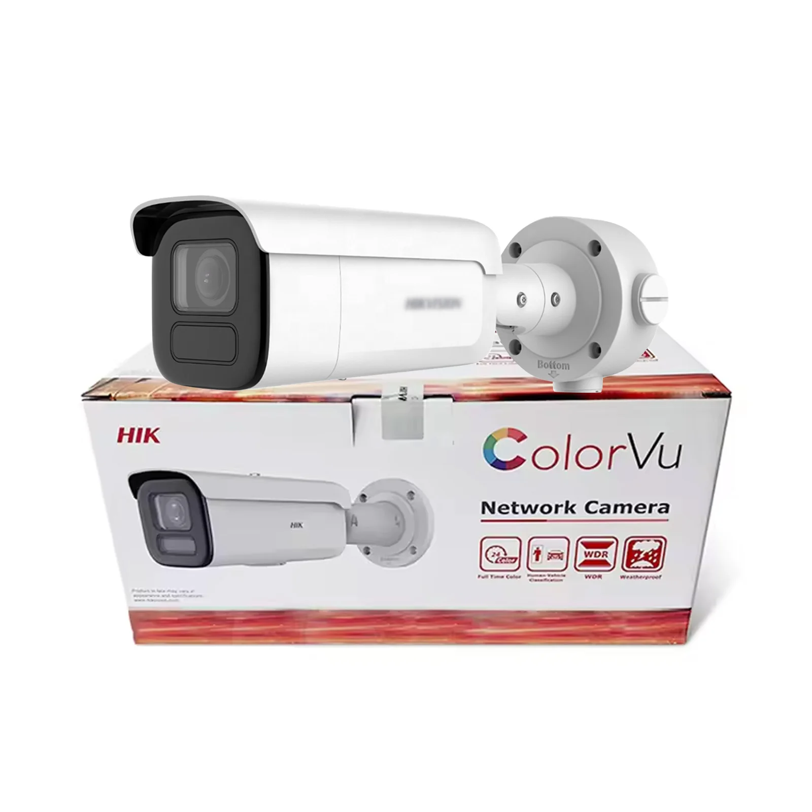 Originale 8mp 4K AcuSense IR 80m Face Capture Motion Detection Telecamera di rete fissa bullet DS-2CD2T86G2-2I/4I