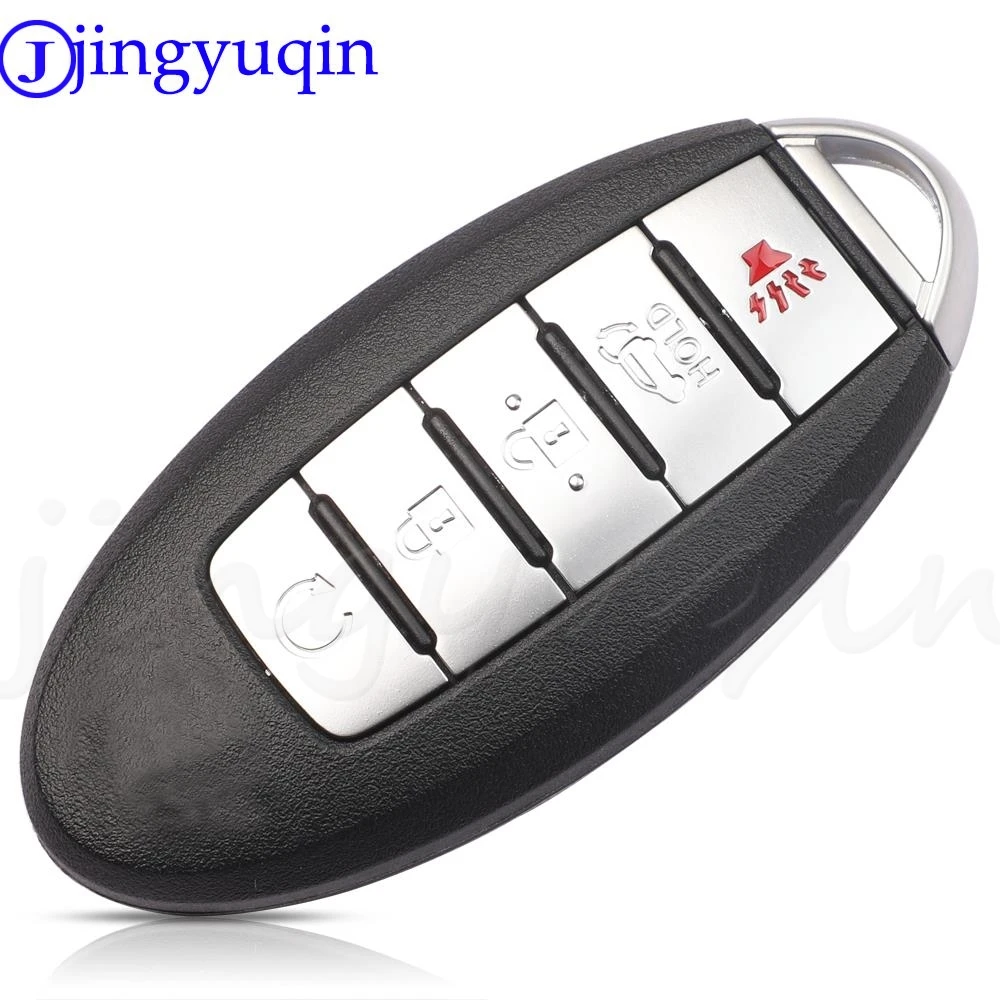 jingyuqin CWTWB1G744 5Buttons SUV Proximity Smart Key Fob 433MHz ID46 1788D-FWBIG744 For Nissan Armada Patrol 2013 - 2019