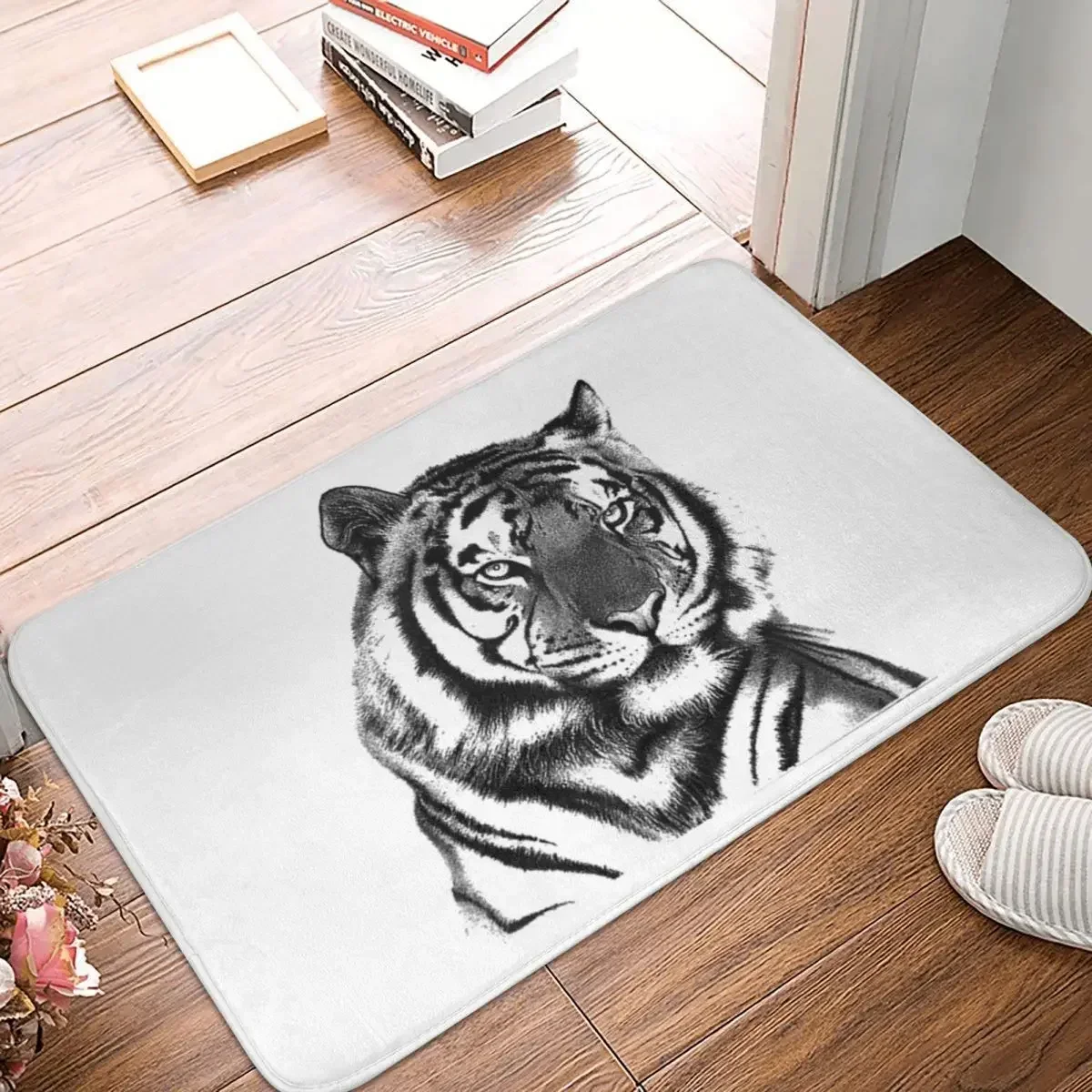 Cobija De Tigre Mexican Doormat Polyester Floor Mat Dust-proo Carpet Kitchen Entrance Home Rugs Mats Bedroom Non-slip Footpad