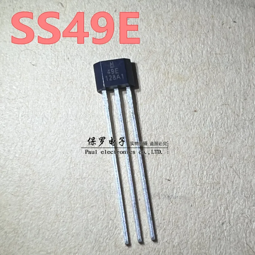 HONEYWELL-Sensor de efeito Linear Hall original, SS49E TO-92S Hall Element, SS49E, 10pcs
