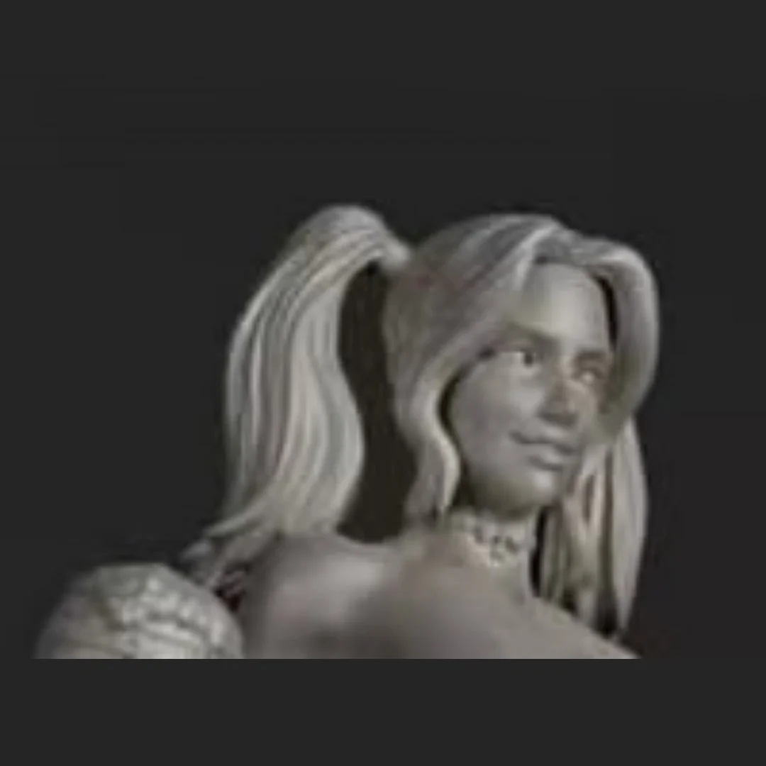 

1/24 Scale Resin Figure Model Kit sexy Beer clown girl Nsfw Unassembled Unpainted 3D printing DIY toy 198