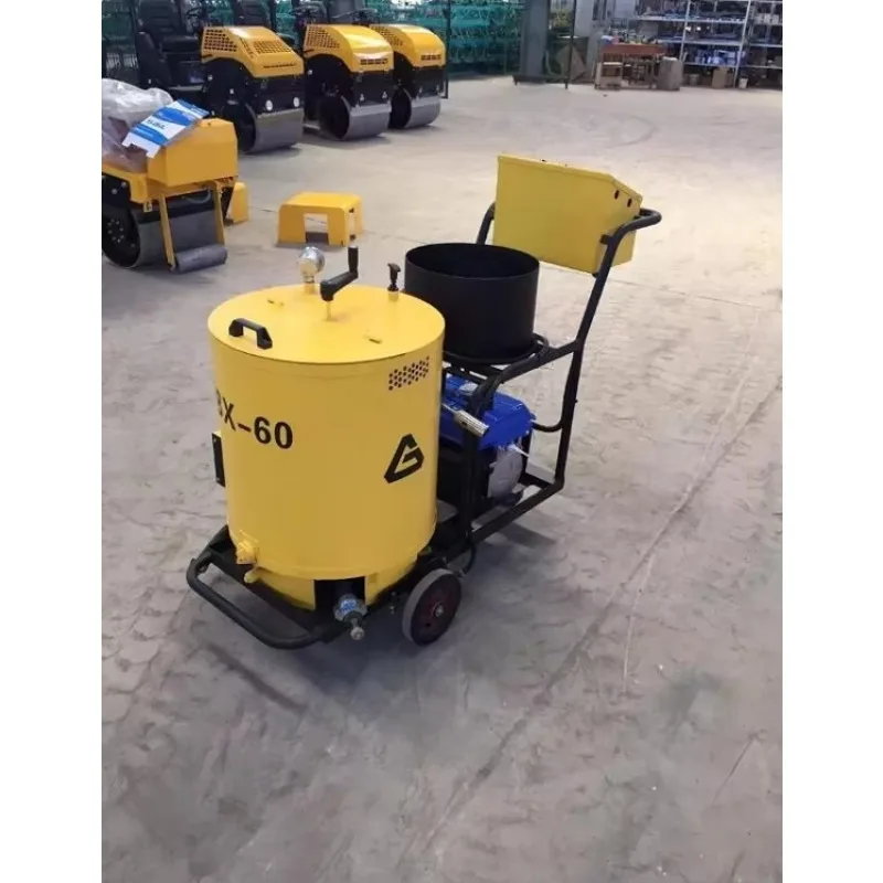 Asphalt Caulking Machine Road Crack Repairing and Grouting Machine Small Push Asphalt Caulking Equipment