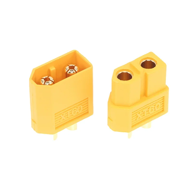 Xt60 Stecker Original waren Modell Flugzeug Batterie Stecker elektrische Einstellung Batterie männlich und weiblich Kupfer vergoldet