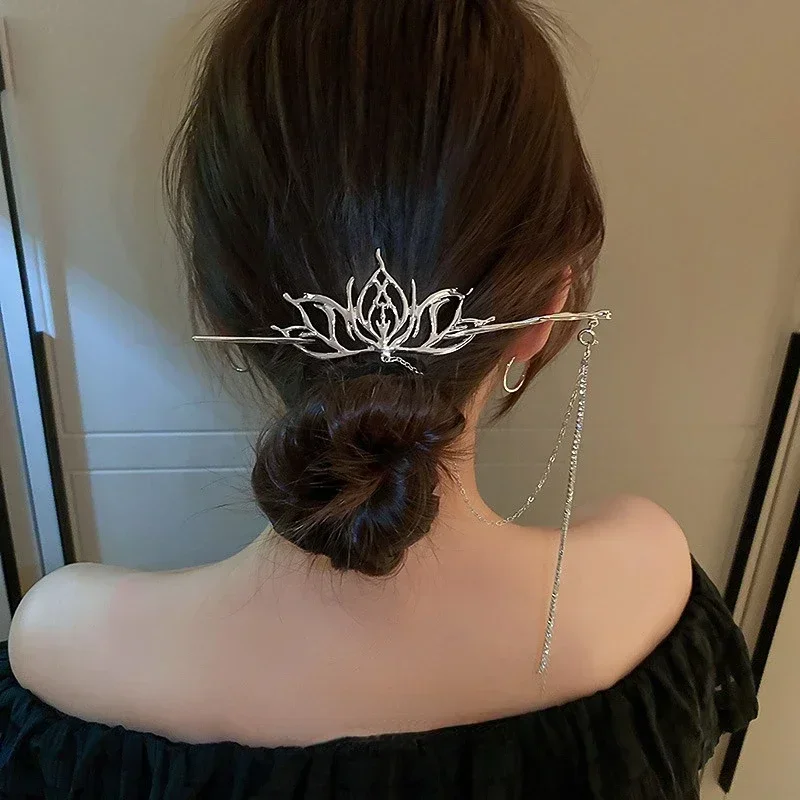 Minimalist Modern Irregular Diamond Inlaid Hair Clip High-end Hair Clip Design Fashionable and Elegant Hair Clip for Women