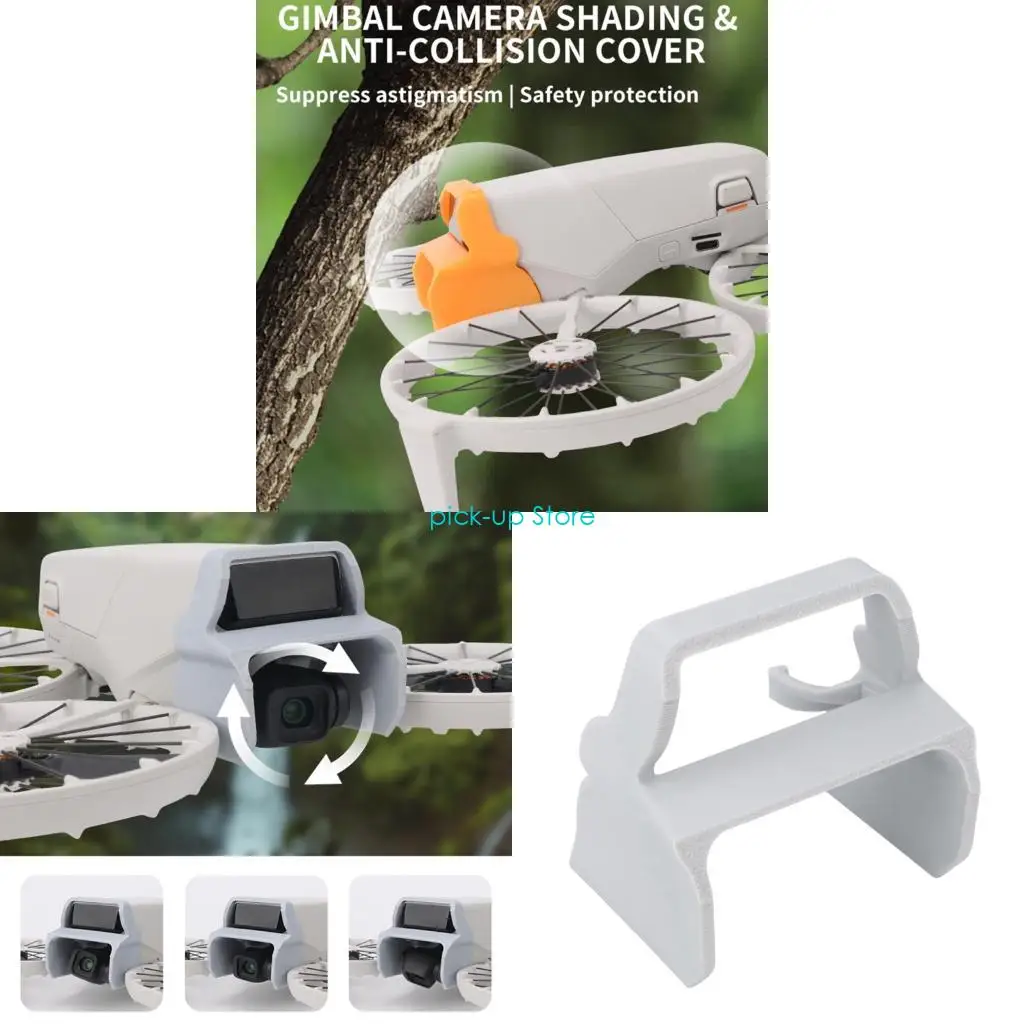 Капюшон объектива Q5WA для камеры флип -беспилотника уменьшает свет и повышает качество изображения