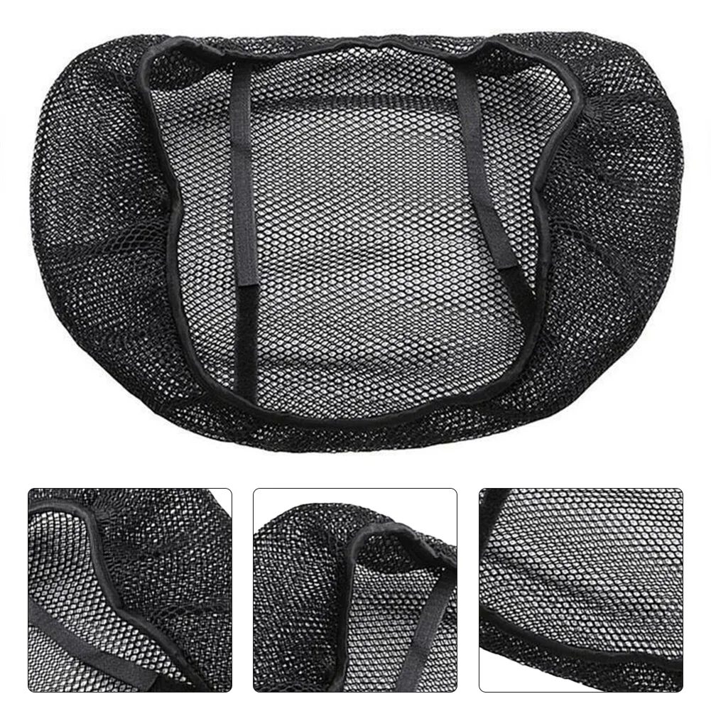 Motorcycle Accessories Motorcycle Cushion Seat Cover Anti-Slip Cushion Mesh Net Electric Bike Breathable Mesh Seat Cover