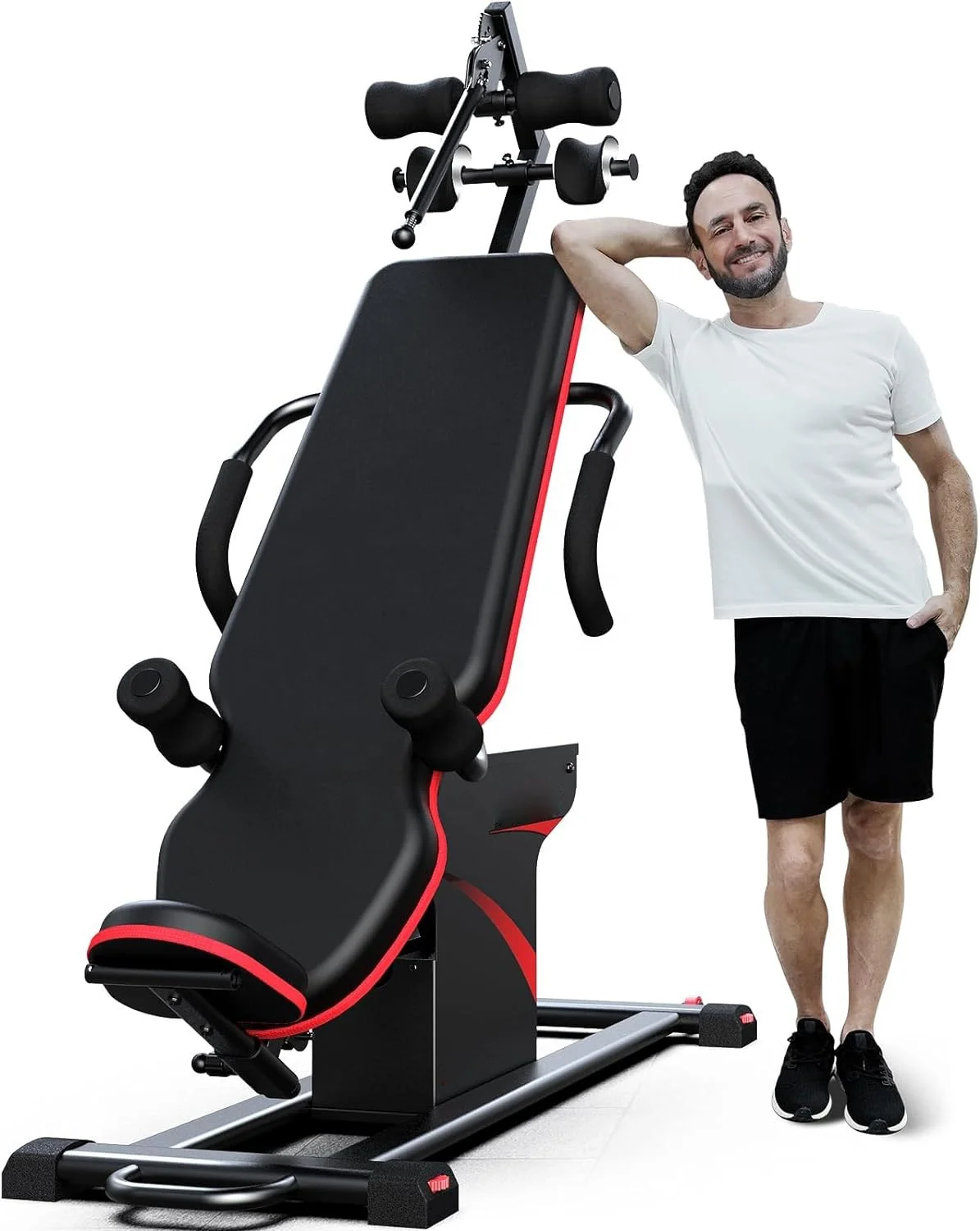 Body Plus Automatic The Best Fitness Club Exercise Emer Inverse Table Machine Electric Single Home Delivery Inversion Table