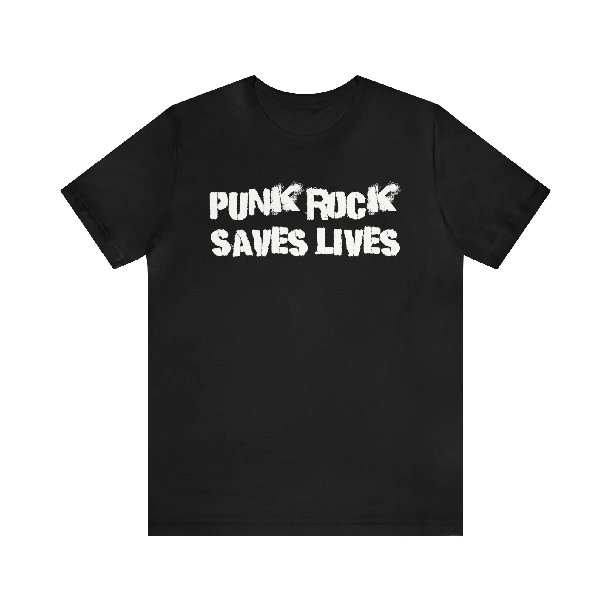 Punk Rock Saves Lives Punker T Shirt Jersey