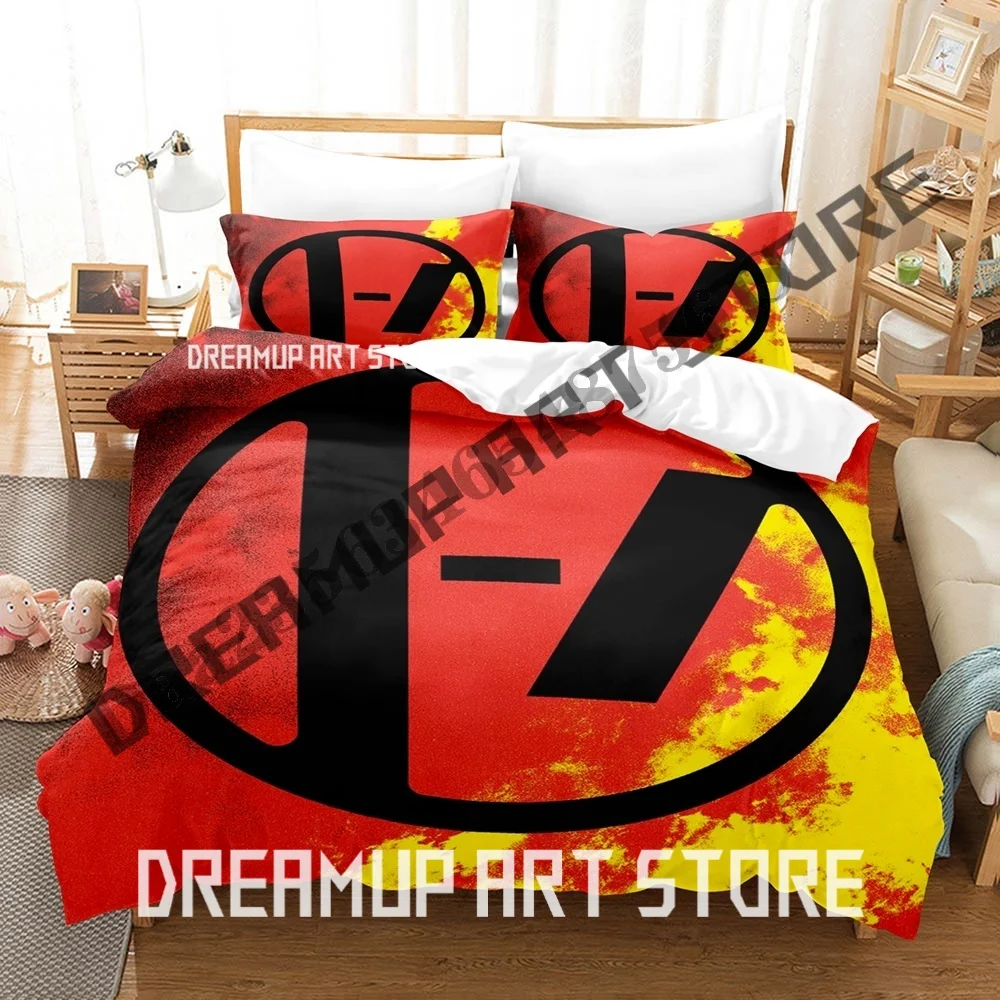 3D Print New Twenty One Pilots Bedding Set Single Twin Full Queen King Size Bed Set Adult Kid Bedroom Duvetcover Sets Anime Bed