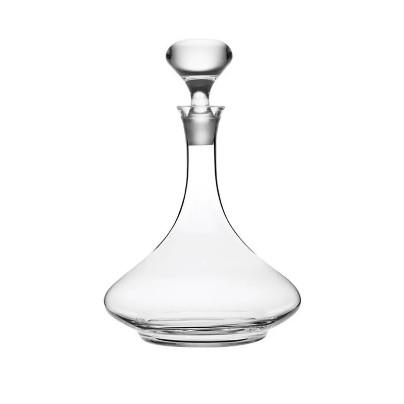 

Imported crystal glass personalized creative household with lid red wine decanter wine dispenser
