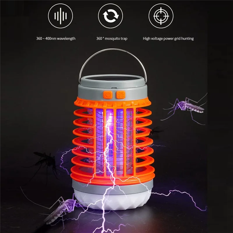 Solar and USB Charging,Buzz Blast Pro for Outdoor and Indoor Solar Charging or Charged By USB