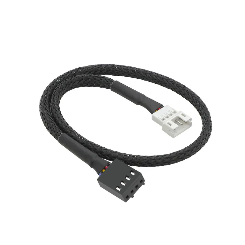 Motherboard 1 To 1 or 2 4Pin CPU Fan To PH 4pin GPU Cable Graphics PWM Cooking Fan Adapter Cable 30cm