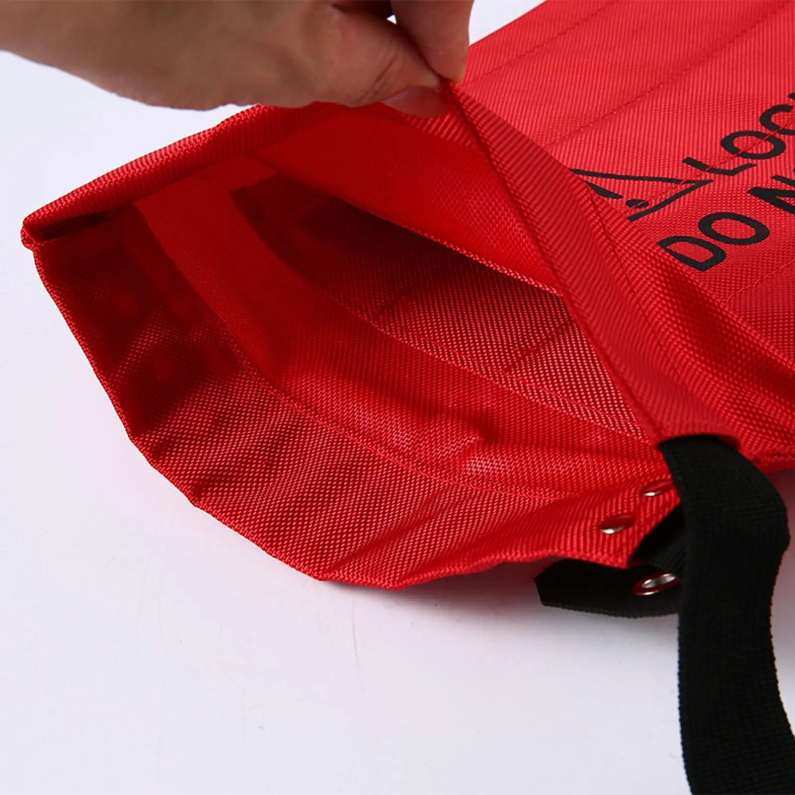 Lockout Cinch Bag Controller Safety Lock Bag Hoist Control Lockout Bag for Hunting