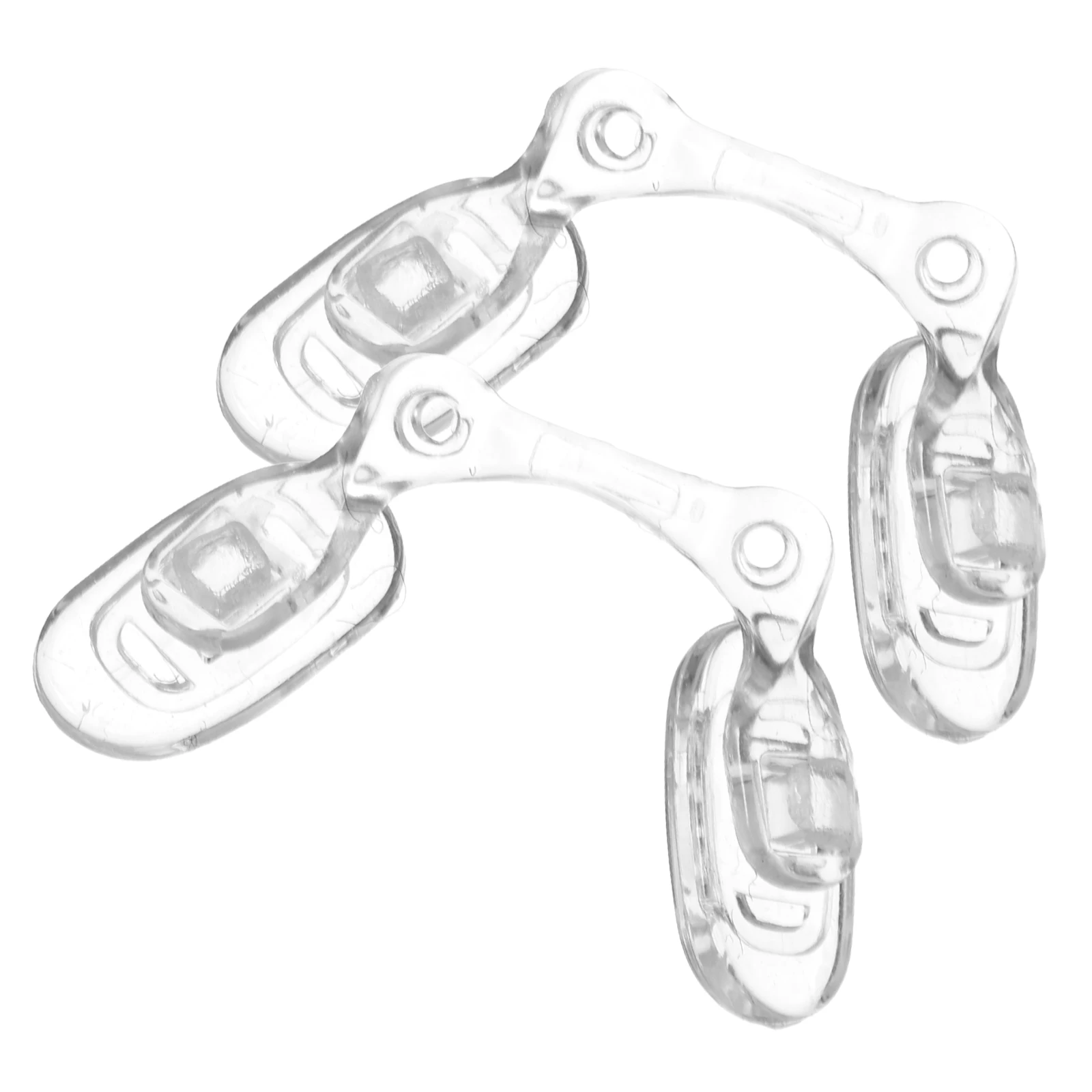 

2Pcs Silicone U Shaped Anti Slip Nose Pads Glasses Bridge Saddles for Eyewear Stable Comfortable Nose Piece Replacement