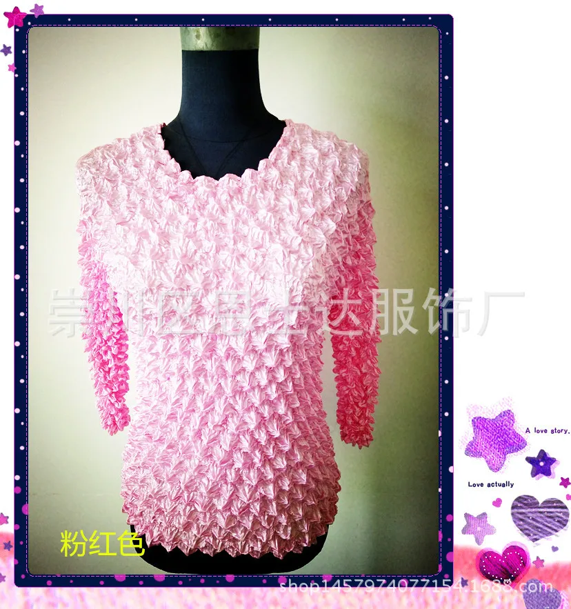 Long Sleeve Pineapple Bubble Shirt Magic Shirt Fresh Sweet Plus Size Round Neck T-Shirt HOT SELLING