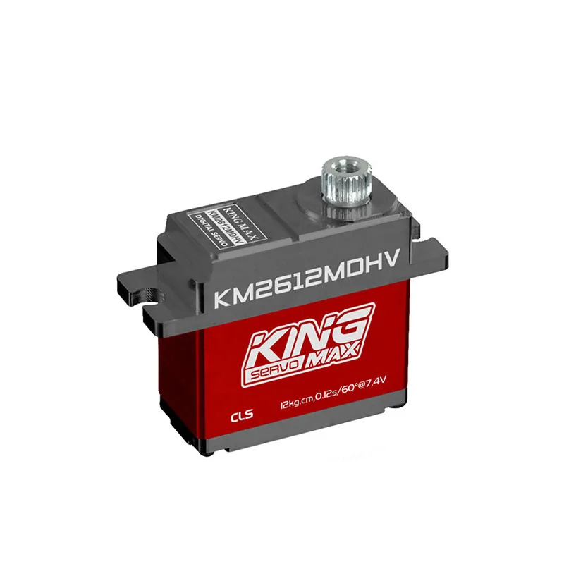 Kingmax KM2612MDHV 17g 12kg.cm Full Digital Metal Gear Mini Servo For RC Cars Boats Helicopter