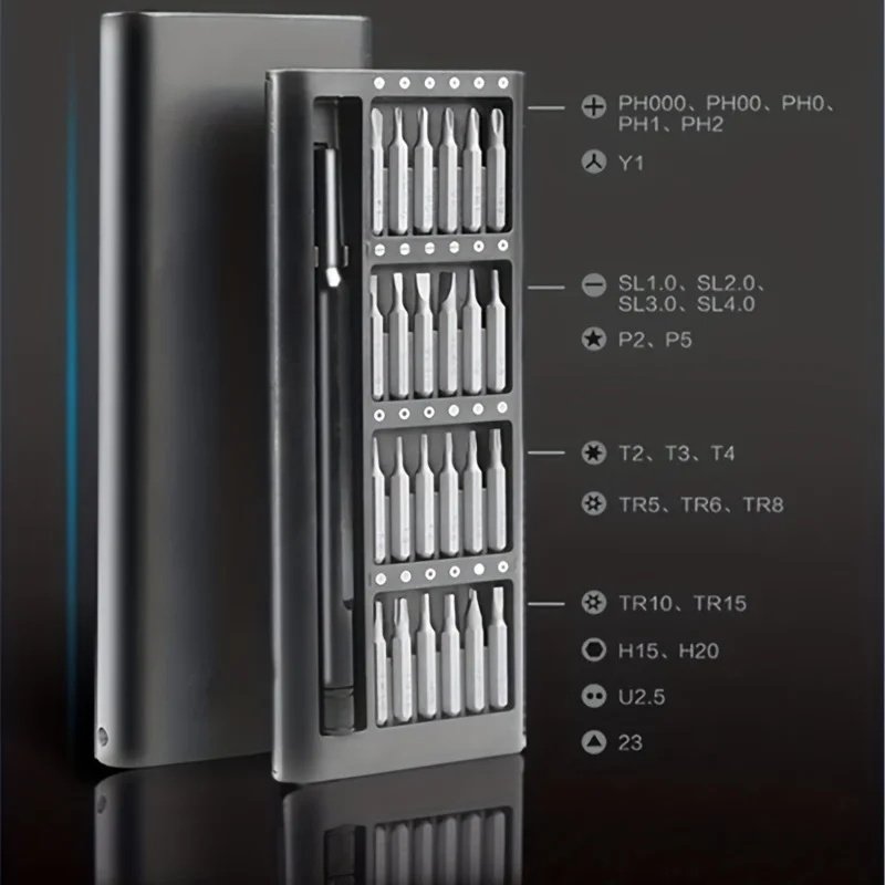 63 in 1 Precision Screwdriver Set Magnetic Screw Driver Bit Professional Repair Tool Kit for IPhone Watch Camera