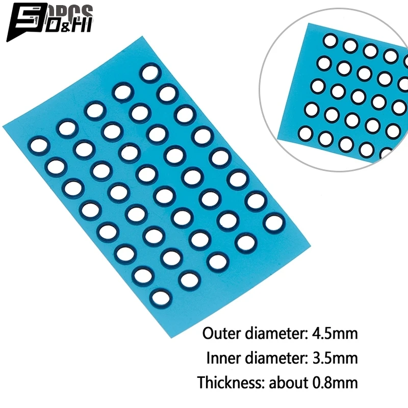 40Pcs Camera Sponge Rubber Repair Parts Anti Dust Proof Shielded Foam Gasket Sponge For Front Back Camera Accessories