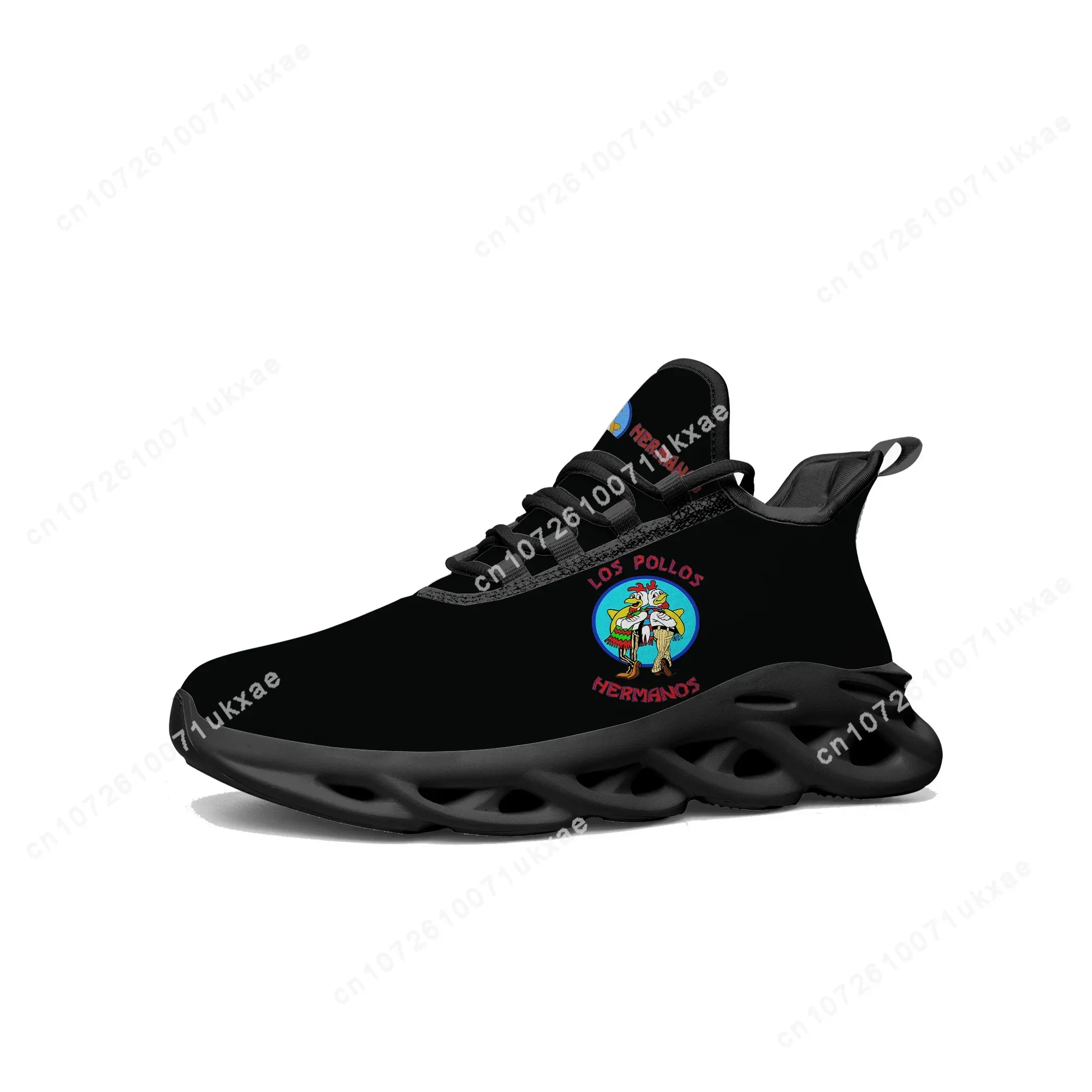 Breaking Bad LOS POLLOS HERMANOS Flats Sneakers Mens Womens High Quality LOS POLLOS HERMANOS Sneaker customization Shoe