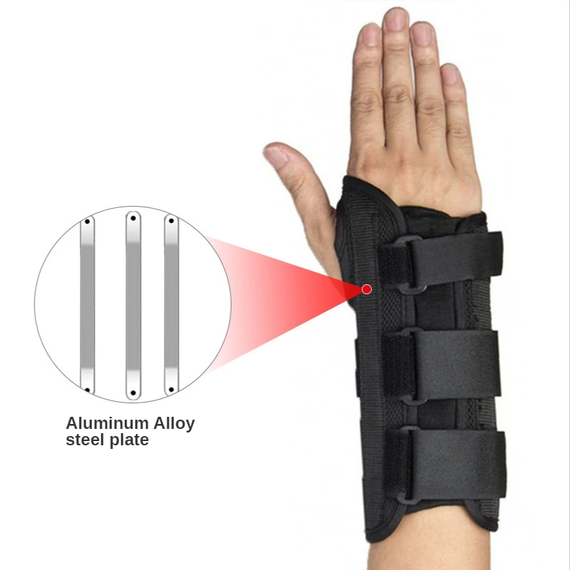 1Pc Professional Wrist Support Splint Arthritis Band Belt Carpal Tunnel Wrist Brace Sprain Prevention Wrist Protector for Fitnes