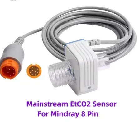 

Mainstream EtCO2 Sensor Capnograph CO2 Module For Nihon Kohden/Ph /Comen/Contec/Bionet