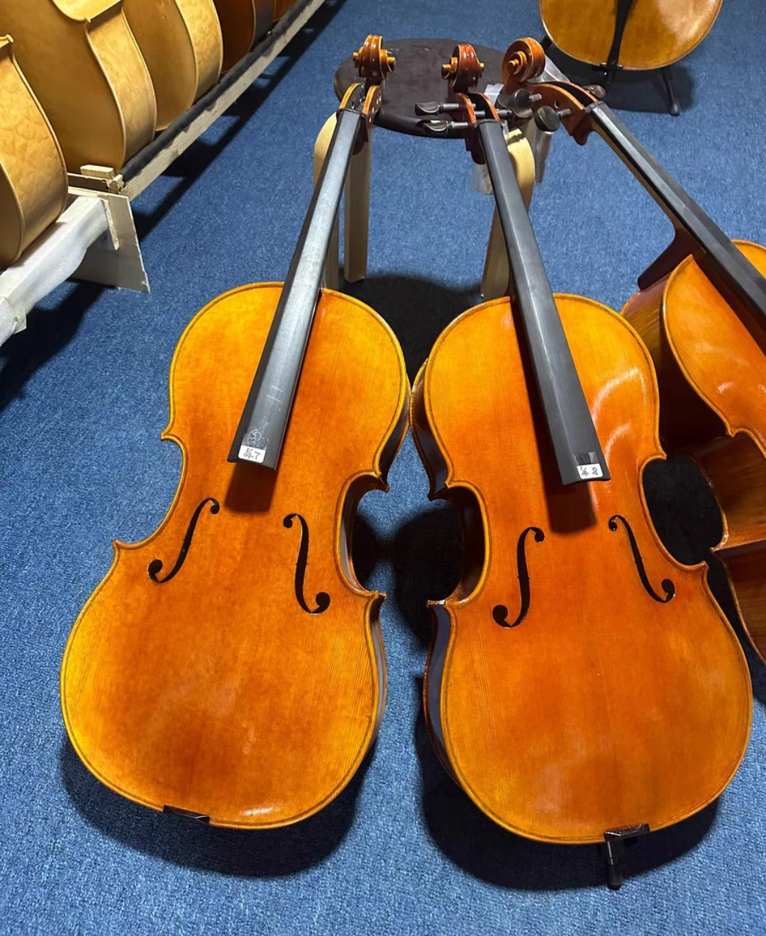 

European spruce handmade cello 1/4 1/2 Maple back side panel cello stringed instrument beginner professional violoncello