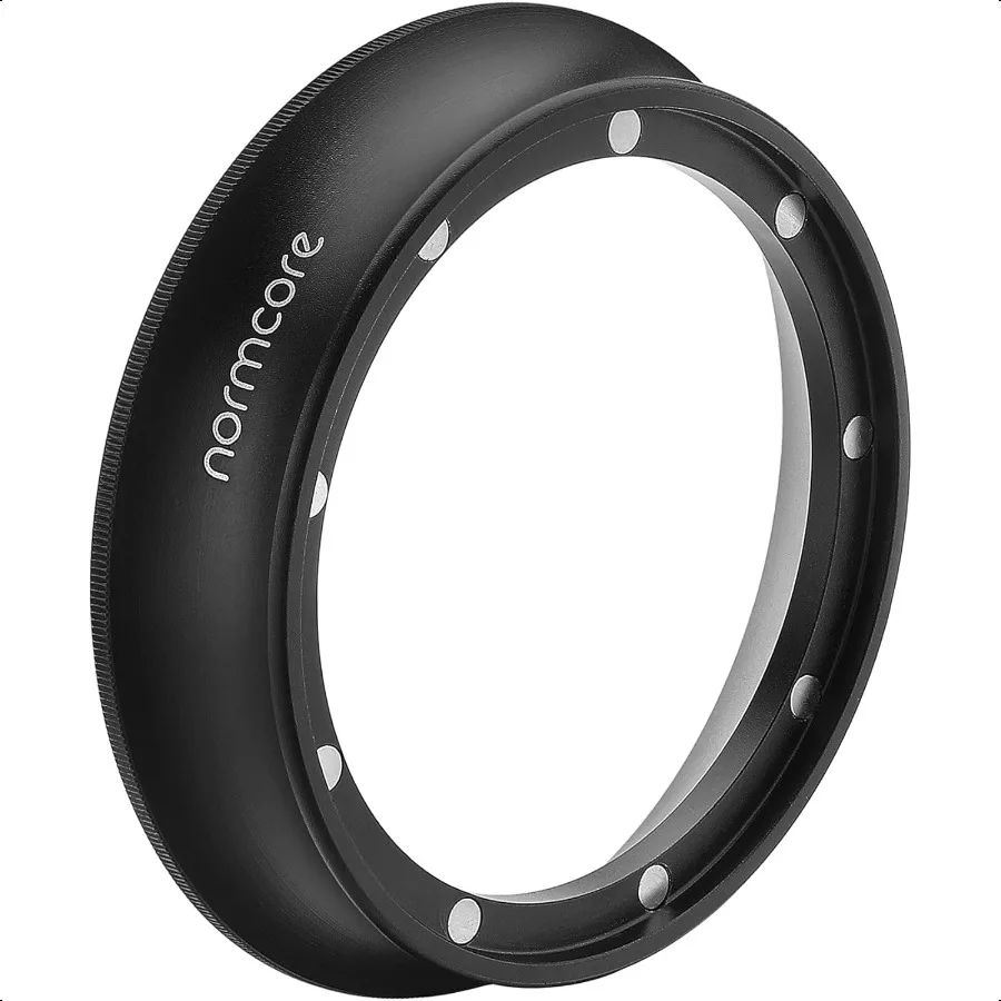 58 mm magnetische doseertrechter V2 Espro koffiedoseerring 18 mm geanodiseerd aluminium met 9 gemagnetiseerde stalen compatibel met 58 mm Por