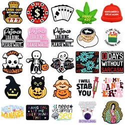 10 pçs contas de silicone halloween contas focais pingente brinquedo artesanal diy corda caneta contas mamilo corrente jóias acessórios atacado