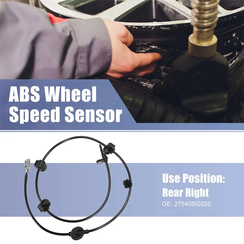 

OEM 27540-SG020 Датчик скорости заднего правого колеса ABS для Subaru Crosstrek/Forester/XV (GP/SJ) 2013-2018