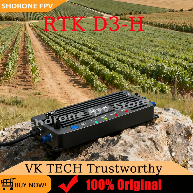 VK D3-H RTK Positioning Module Base Station Speed Accyracy RMS 0.03m/s Efficient for Agricultural Plant Protection Airborne