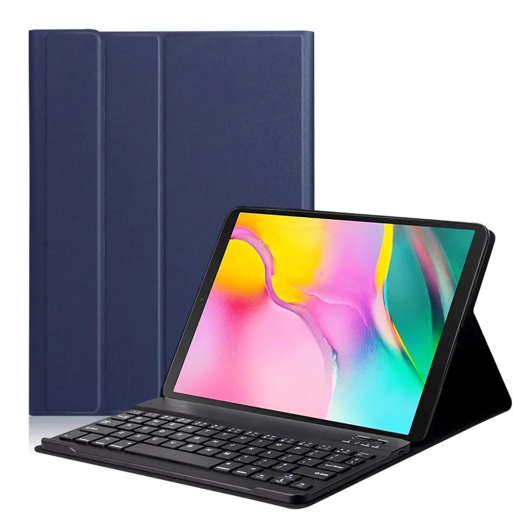 Case Galaxy 10.1 Tab 2019 SM-T510 T515 Keyboard Cover Compitable For A Bluetooth Compitable For ipad/tablet case