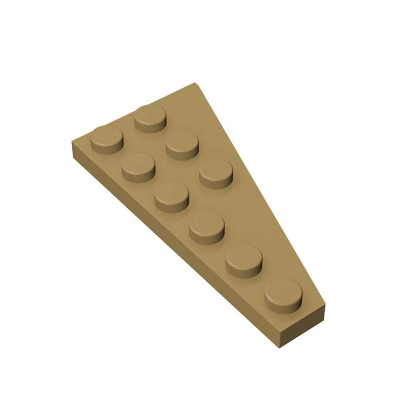 50 Stück 54384 Keilplatte 6 x 3 Links Bausteine Sammlungen Großpackung Modulares GBC Spielzeug für Technische MOC-Sets Bausteine Kompatibel – Detail 9