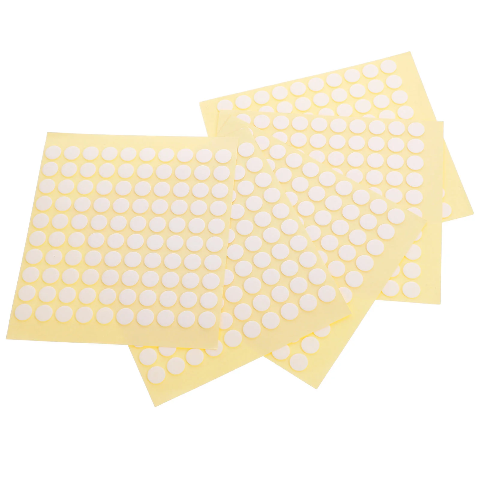 500 Pcs Double Sided Dot Glue Clear Labels Stickers Circle Non Trace Balloons Tape Round Points Acrylic