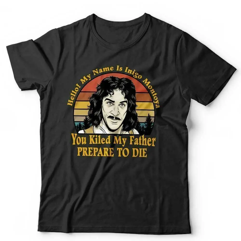 Hello My Name Is Inigo Montoya T Shirt The Princess Bride Mandy Patinkin