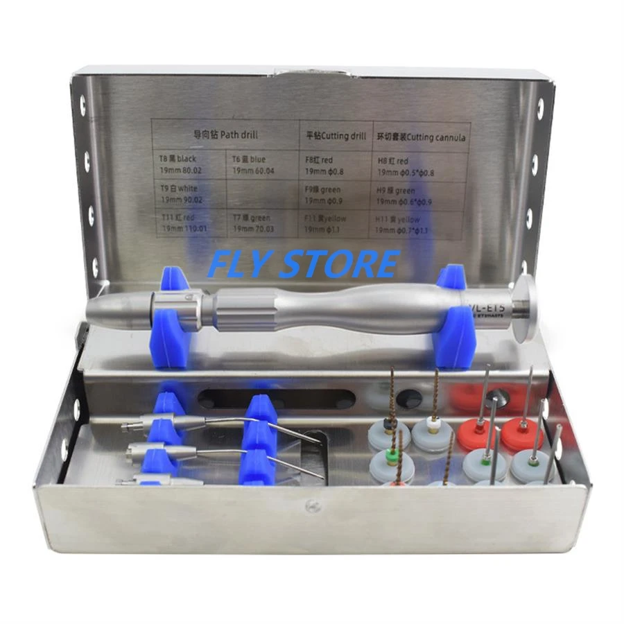 1Set Root Canal File Extractor Dental File Extractor Removal System Kit Dentist Broken Files Instrument