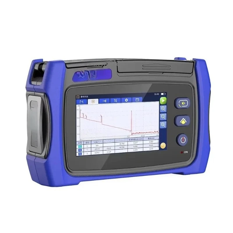 KL-6100 Series OTDR KL-6100-S2 1310/1550nm 31/29dB 4.3 Inch Touch Screen Fiber Optic Mini OTDR