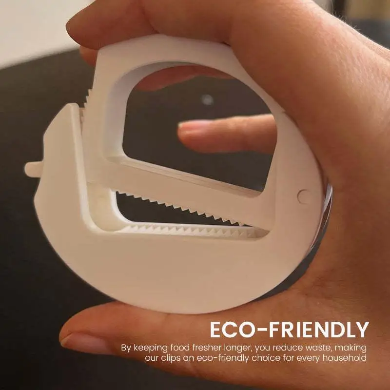 الغذاء ختم حقيبة الوجبات الخفيفة كليب المطبخ تخزين الرطوبة مقاومة الطازجة حفظ المحمولة حقيبة بلاستيكية مقاطع الختم #6